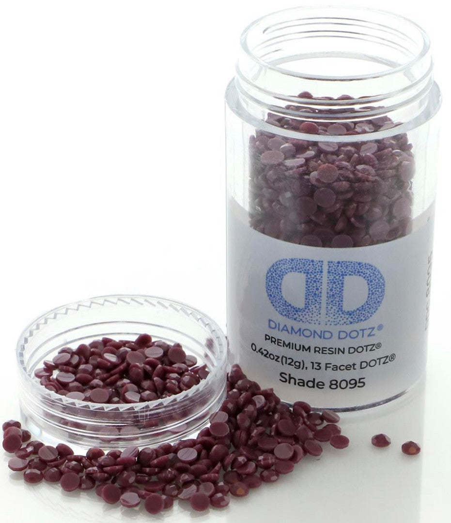 Gemas Diamond Dotz Freestyle 2,8 mm 12 g Malva oscuro 8095